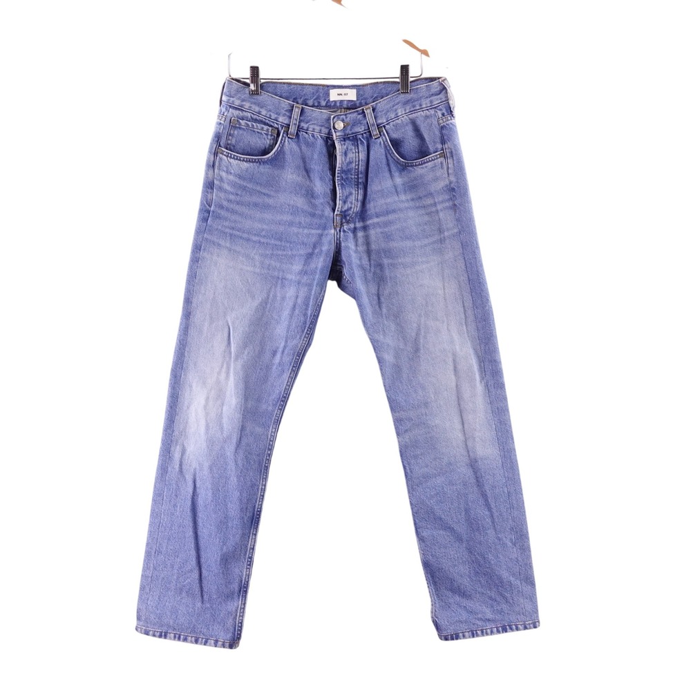 NN.07 Mens Size 32x30 Straight Leg Organic Cotton Blue Jeans